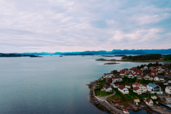 Landskapsbilde av Stavanger
